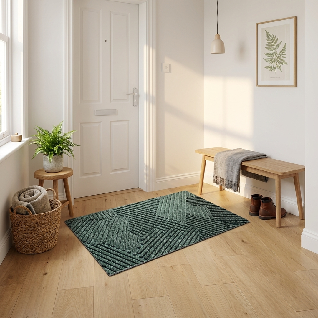 Sand-Catching Entry Mat for Tidier Floors