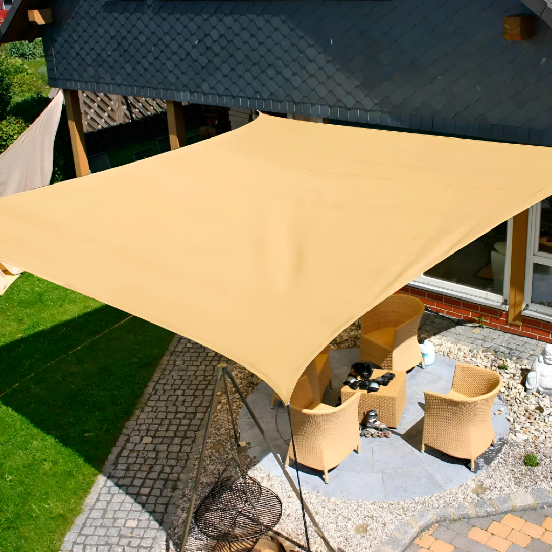 Waterproof Patio Shade for Sun and Light Rain