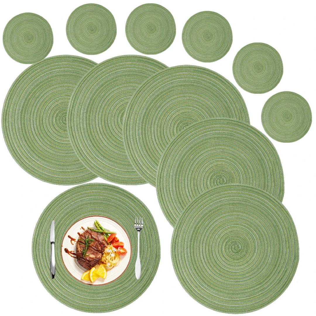 Ramie Table Mats for Heat and Spill Protection