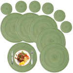 Ramie Table Mats for Heat and Spill Protection