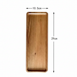 Artisan Wood Serving Tray for Effortless Styling