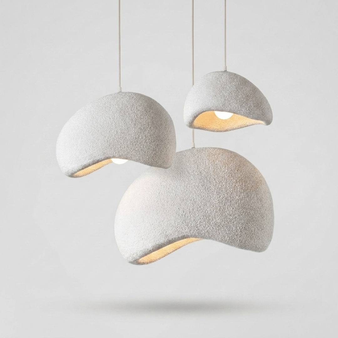 Sculptural Pendant Light with Adjustable Glow