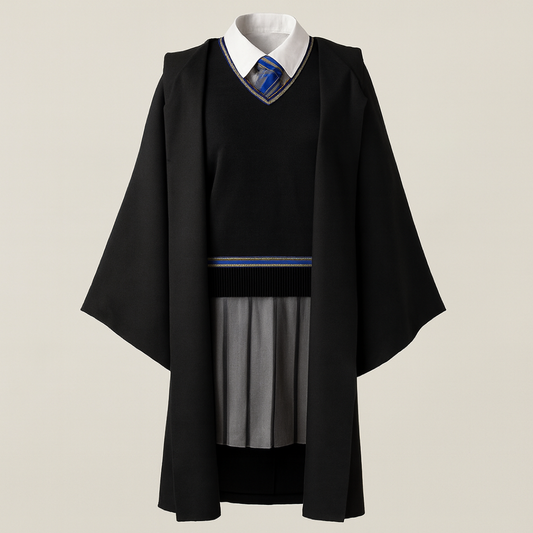 Set Costume Accademia dei Maghi – Travestimento Facile per Famiglie