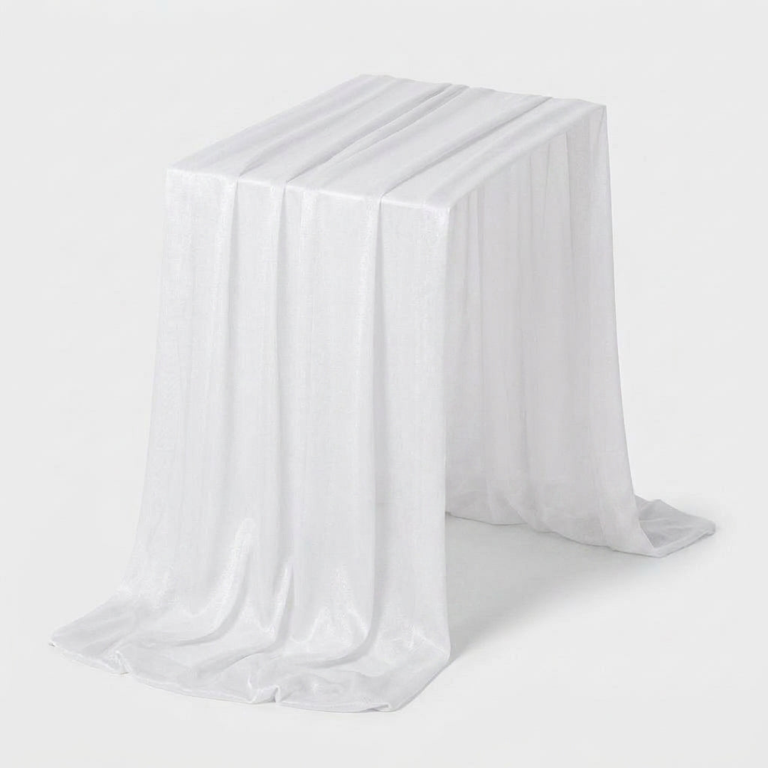 Sheer Table Runner for Effortless Event Styling