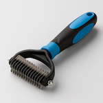 Two-Way Pet Grooming Brush for a Fur-Free Home