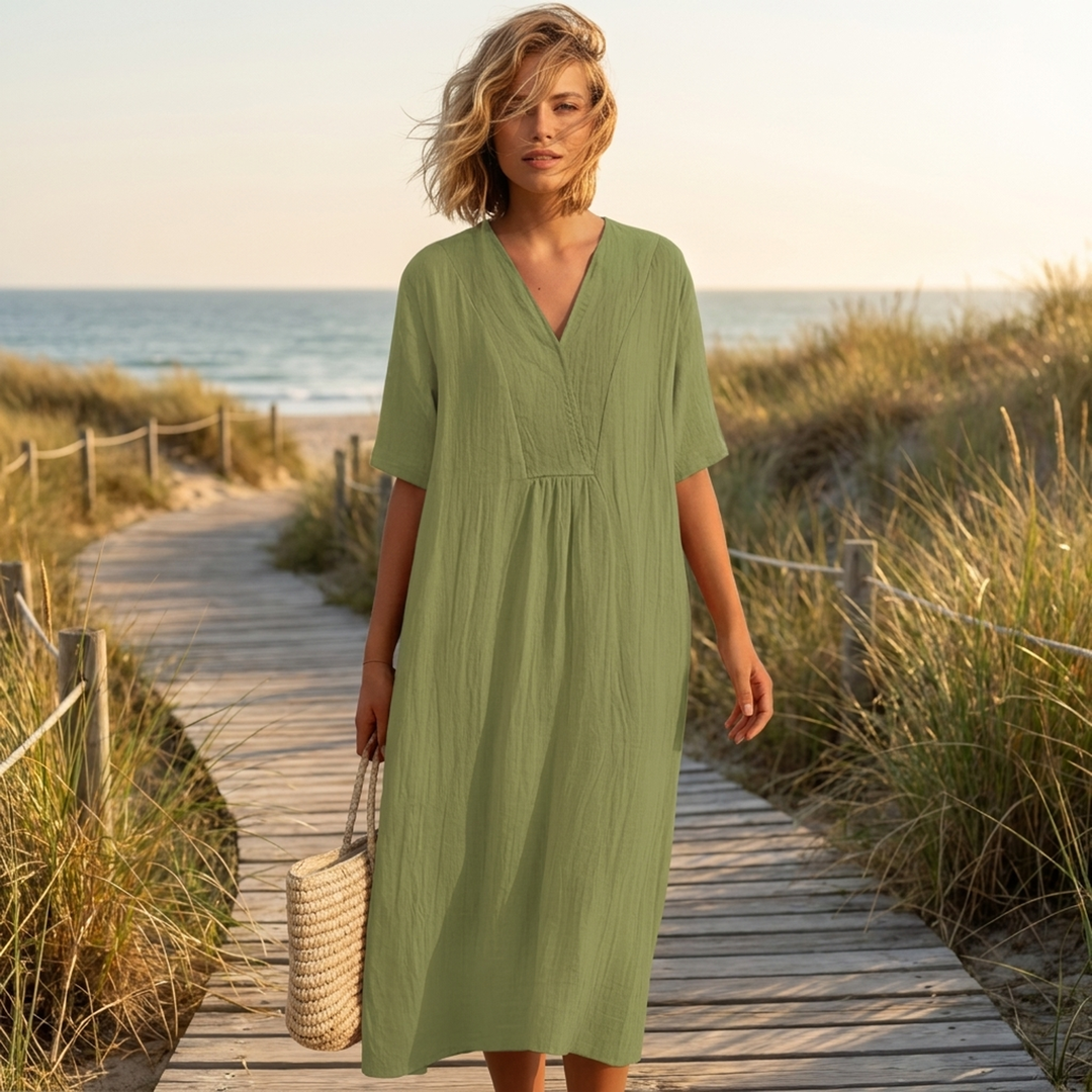 Aria A-Line Dress – Breezy Summer Ease