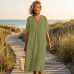 Aria A-Line Dress – Breezy Summer Ease