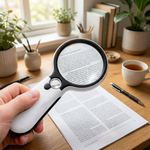 45X LED Pocket Magnifier for Fine Details