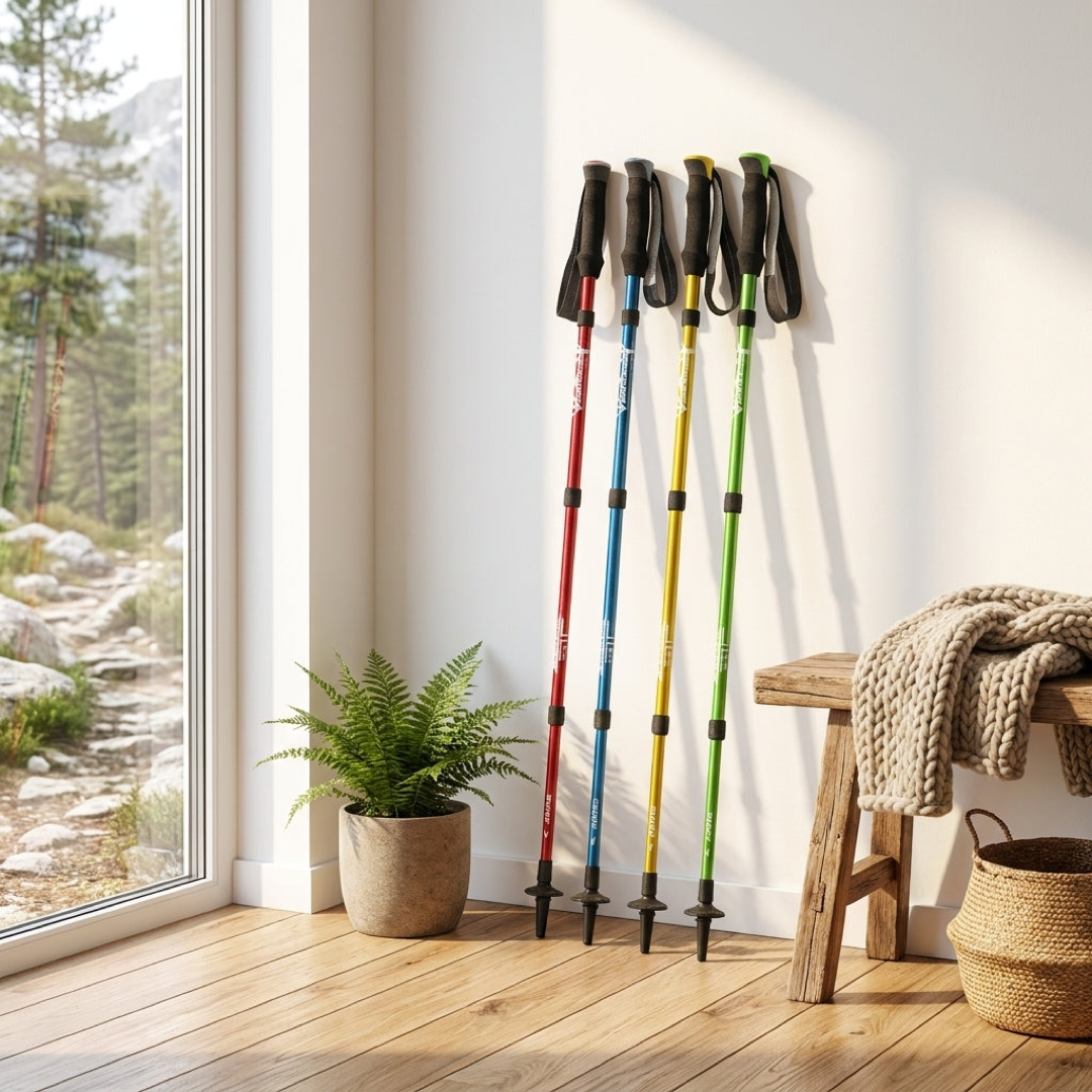 Compact Trekking Pole for Steady Footing