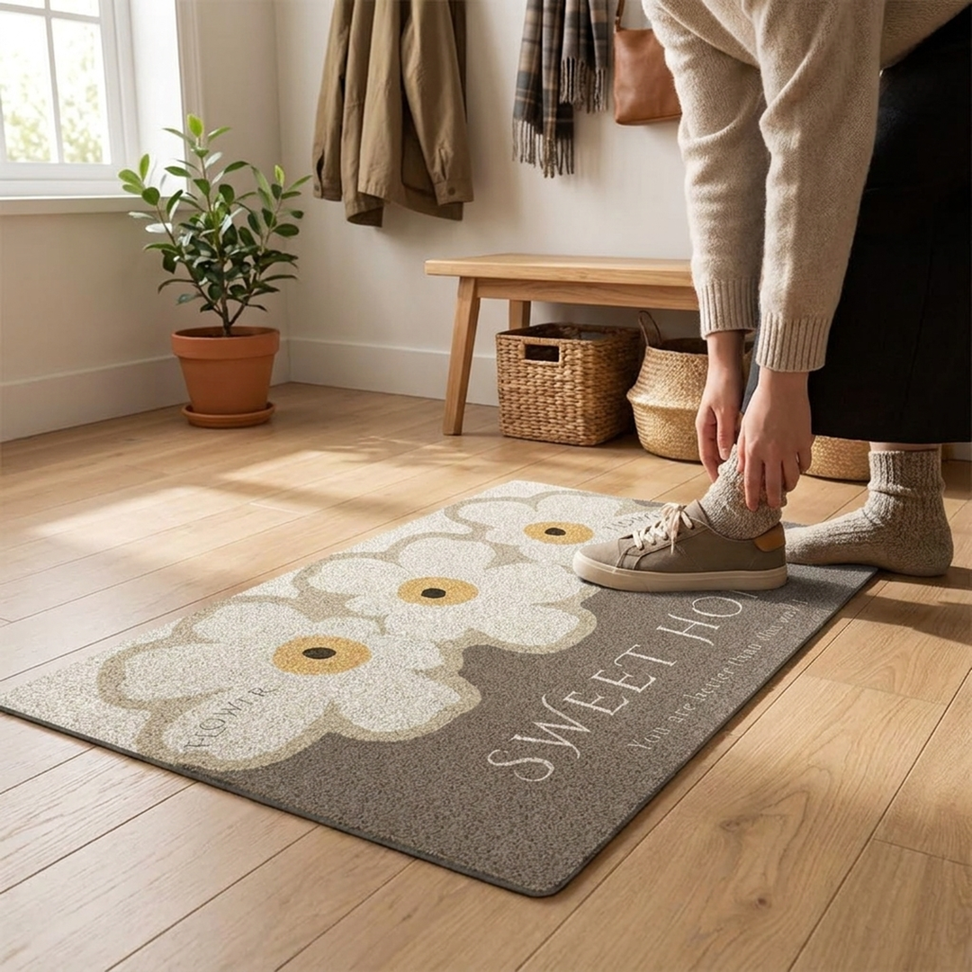 Non-Slip Entry Mat for Easy-Care Doorways