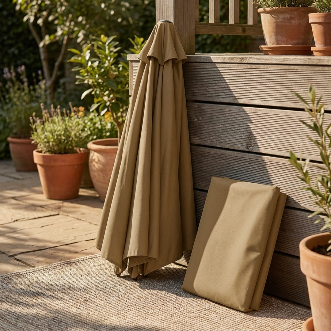 Ventilated Patio Umbrella Canopy – Easy Refresh