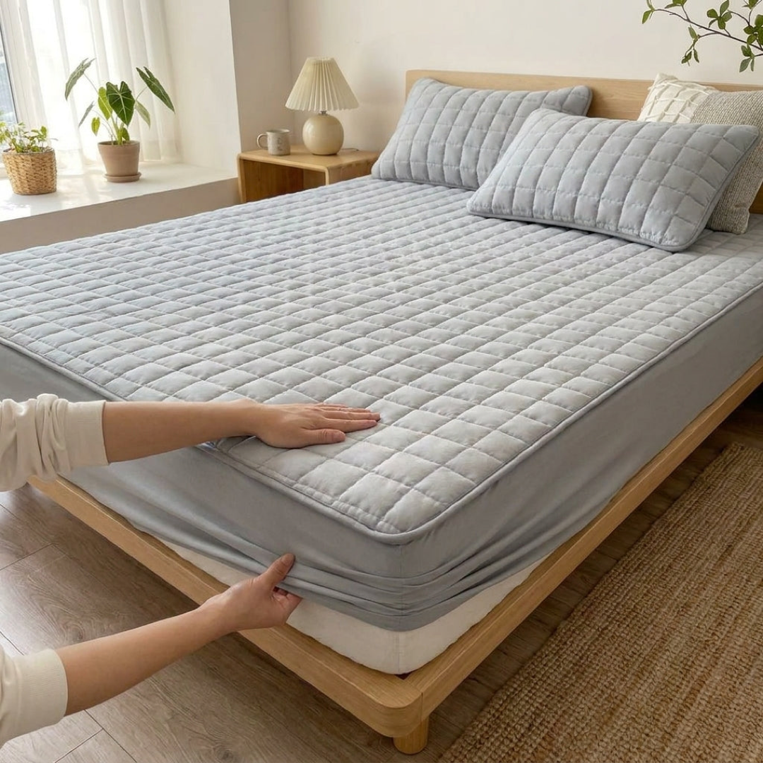 Breathable Mattress Protector for Cooler Sleep