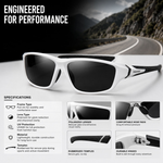 Polarized Sport Sunglasses for Clearer Outdoor Vision
