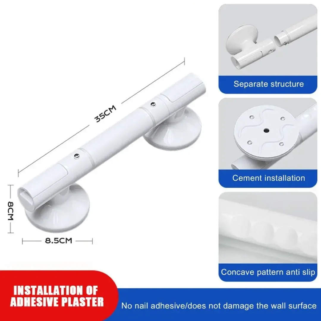 Suction Shower Safety Bar for Steady Support
