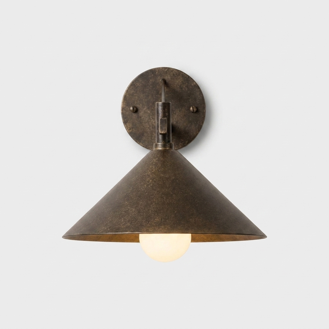 Industrial Outdoor Wall Light for a Welcoming Glow