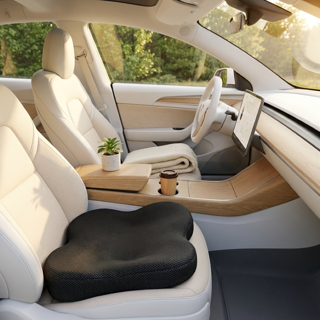 Memory Foam Driving Wedge Seat Cushion
