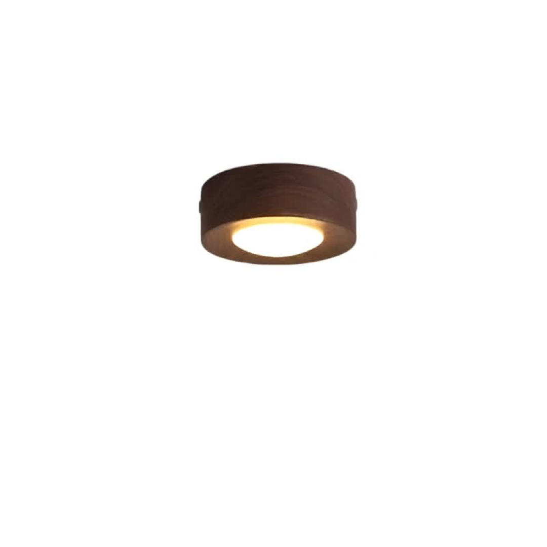 Walnut Accent Light for a Warm, Efficient Glow