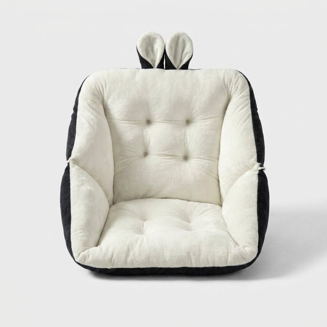 Contoured Memory Foam Seat Cushion for Long Sitting