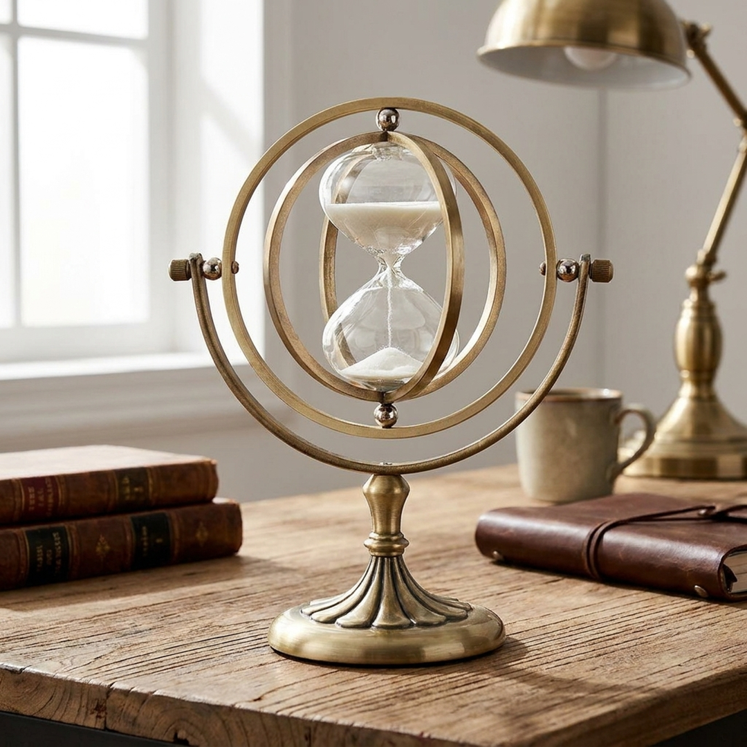 Suspended Hourglass Timer – Artful Timekeeping