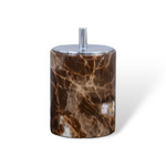 Dark Marble Vanity Set for Clutter-Free Countertops