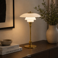 Geometric Wire Table Lamp for Cozy Ambience