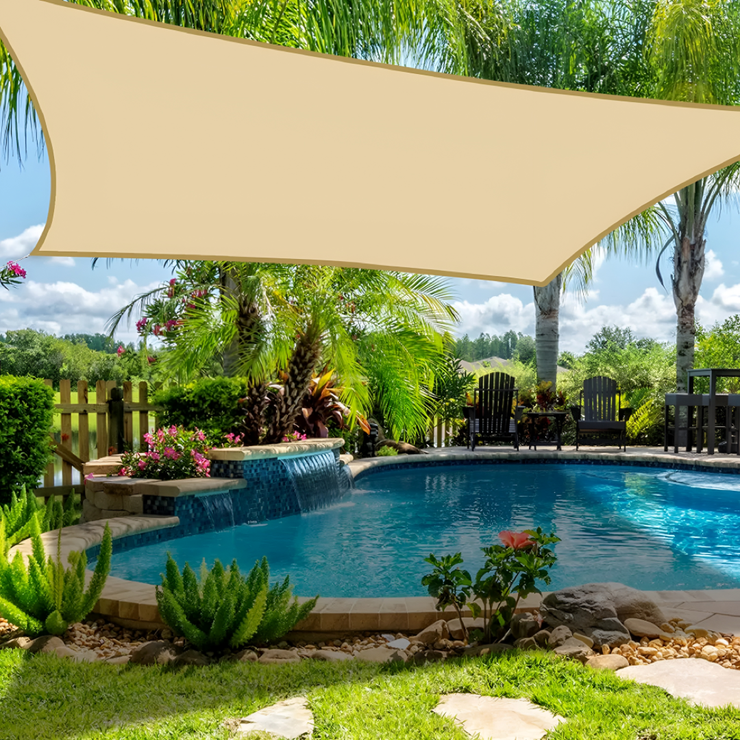 Waterproof Patio Shade for Sun and Light Rain