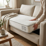 Plush Sofa Cover for Cozy, Slip-Free Protection