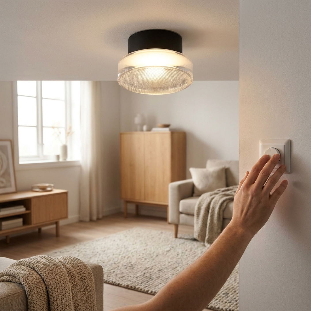 Sculptural Dimmable Lamp for Adaptable Ambience