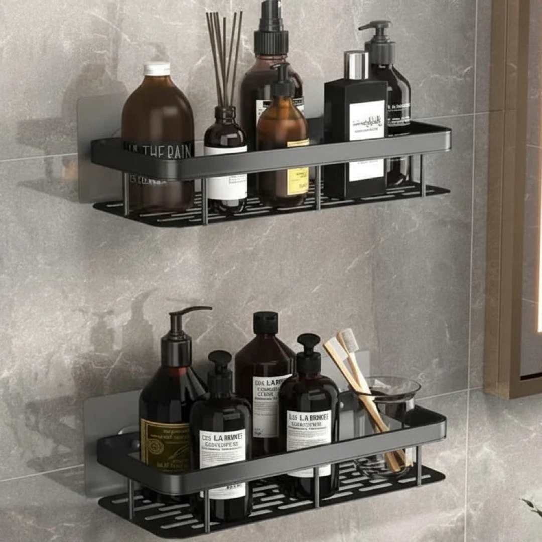 Wall-Mounted Bathroom Shelf for Clutter-Free Counters