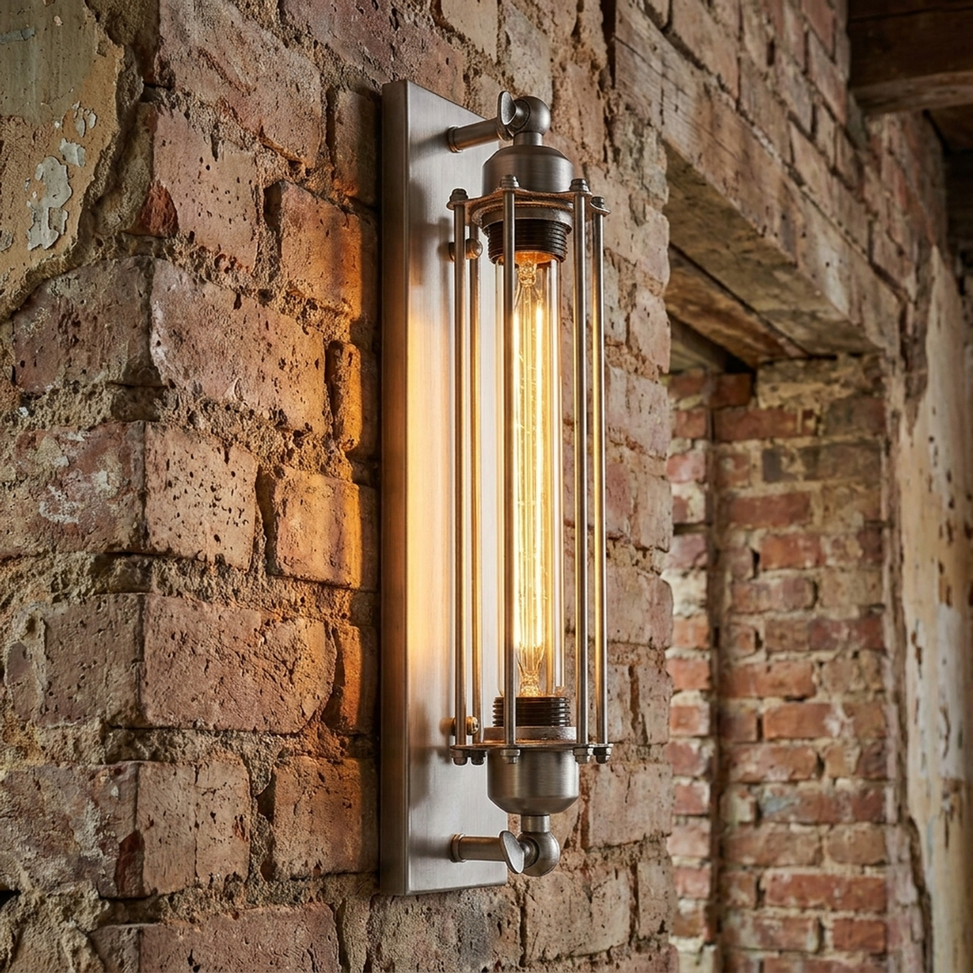 Vintage LED Wall Sconce for Cozy Lighting