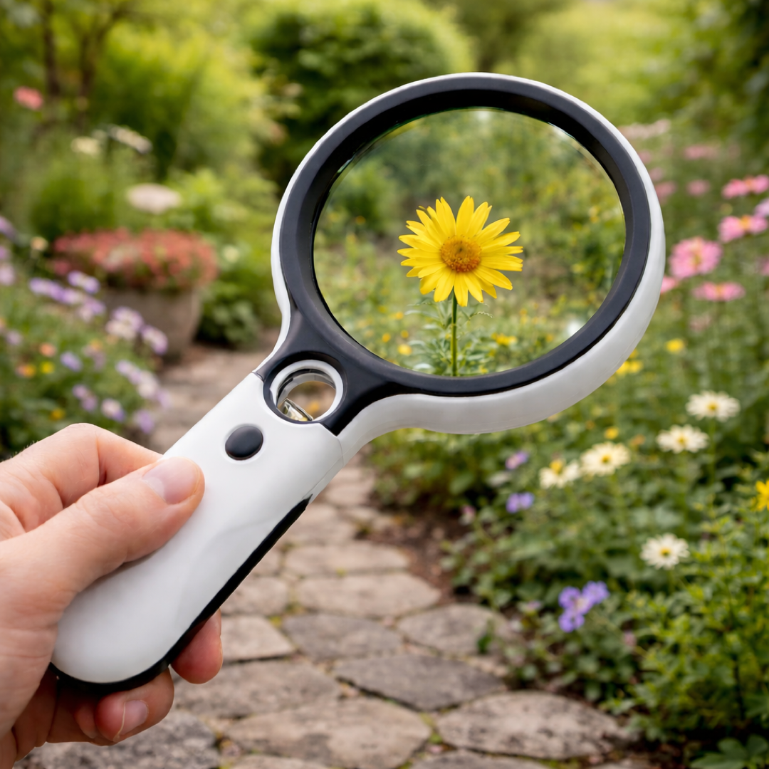 45X LED Pocket Magnifier for Fine Details
