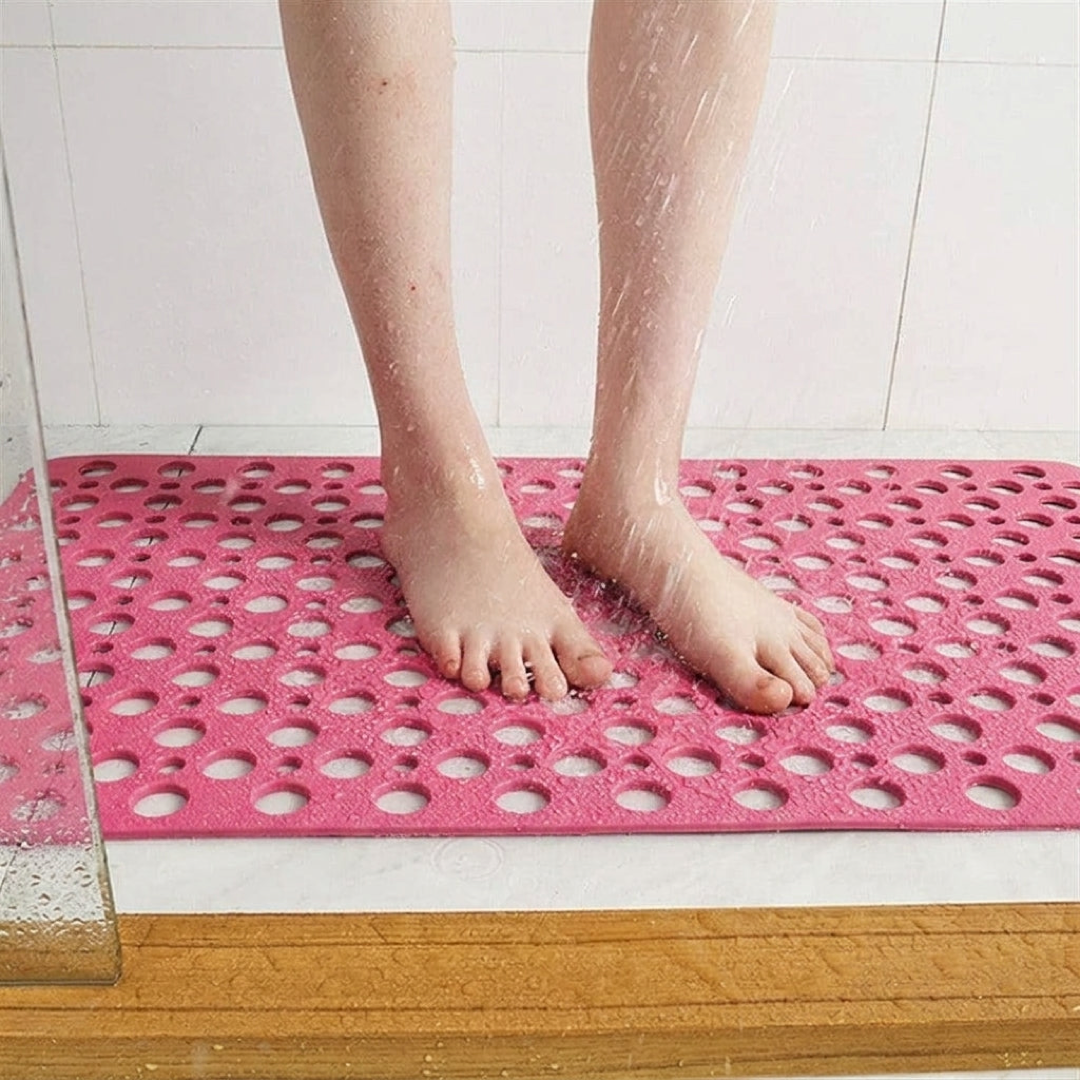 Non-Slip Shower Mat with Suction Cups
