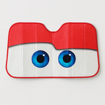 Cartoon Eye Windshield Shade for a Cooler Cabin