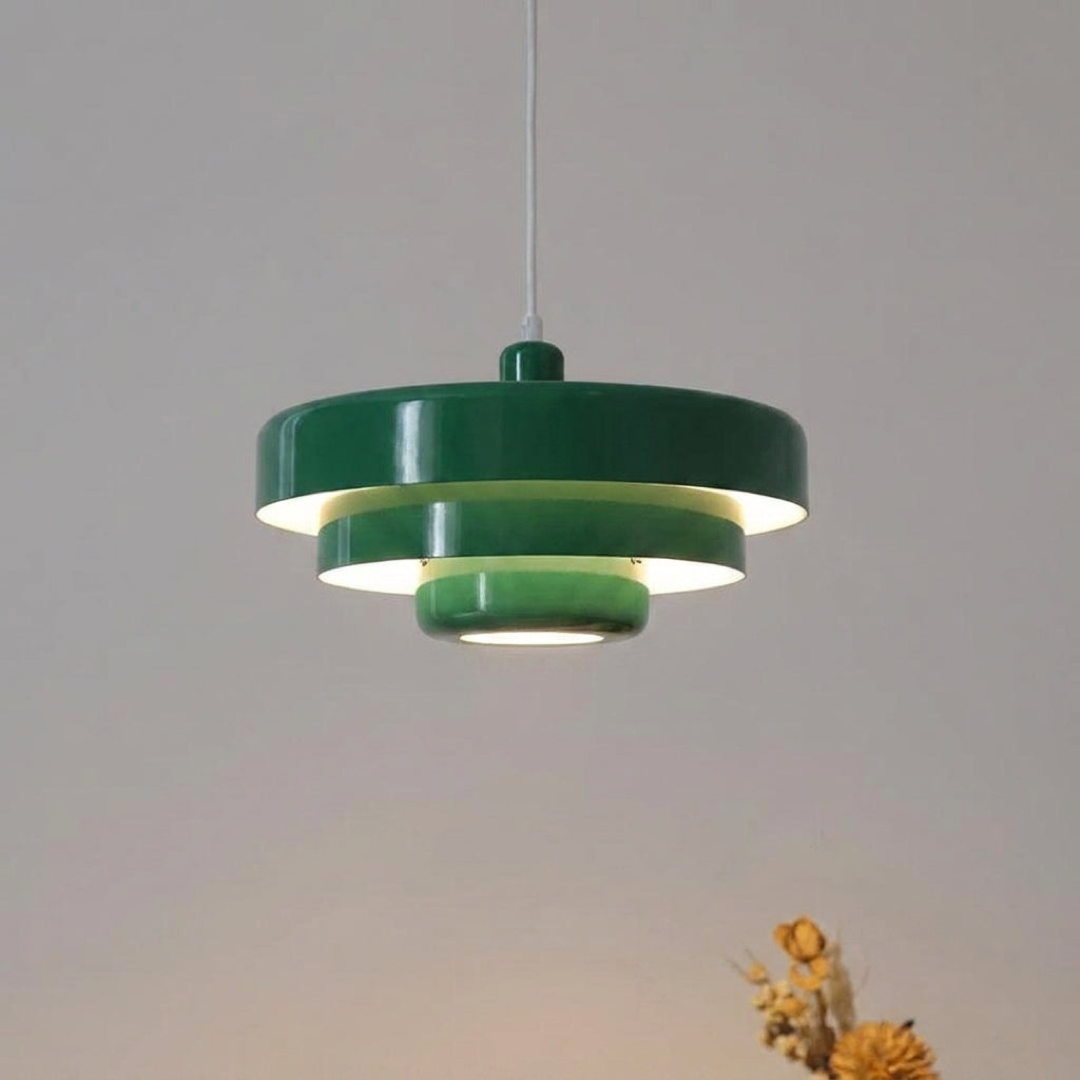 Three-Tier Pendant Light for a Cozy Glow