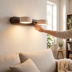 Travertine Wall Sconce for Warm Ambient Light