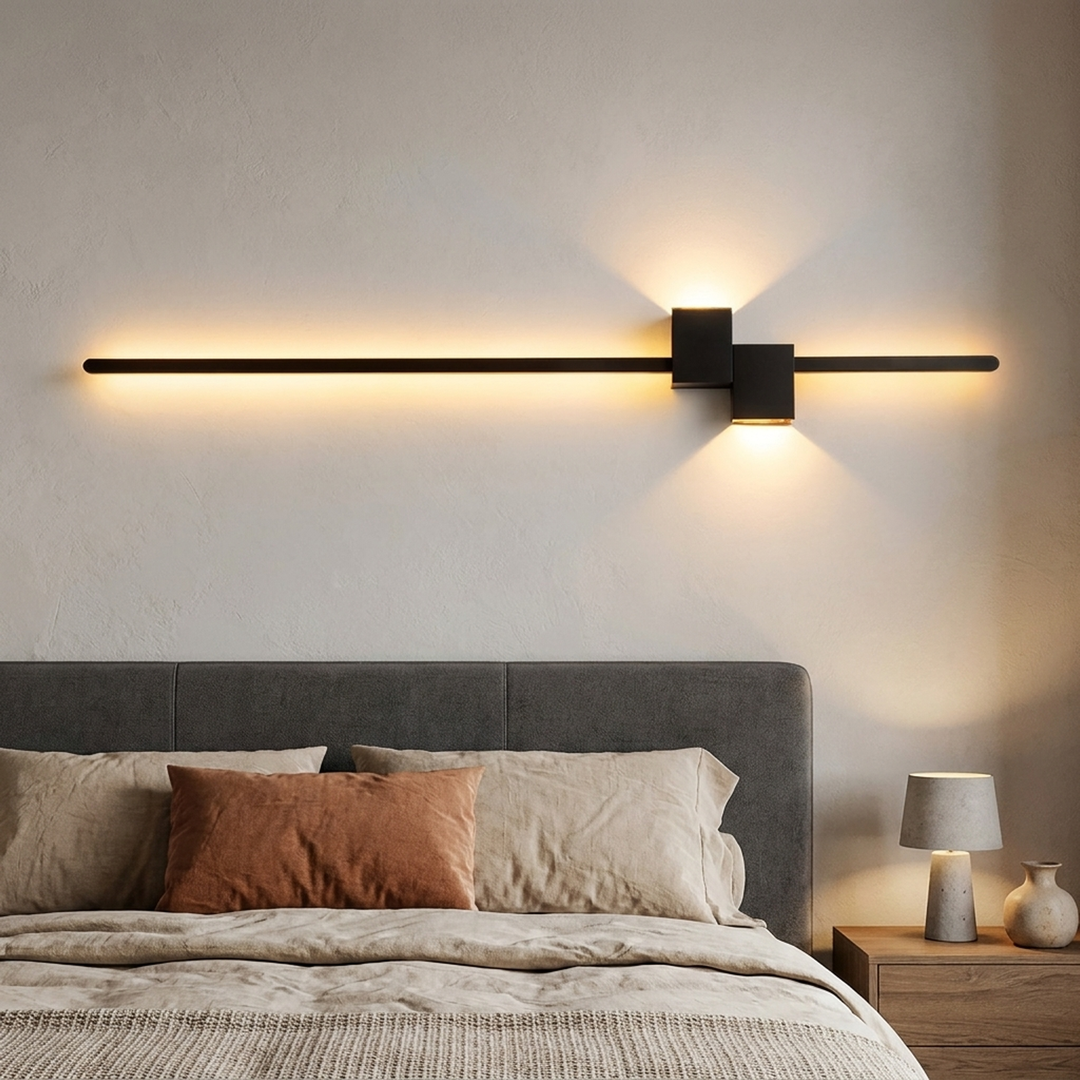 Linear LED Wall Light for Soft, Glare-Free Glow
