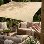 Outdoor Mesh Awning for All-Weather Comfort