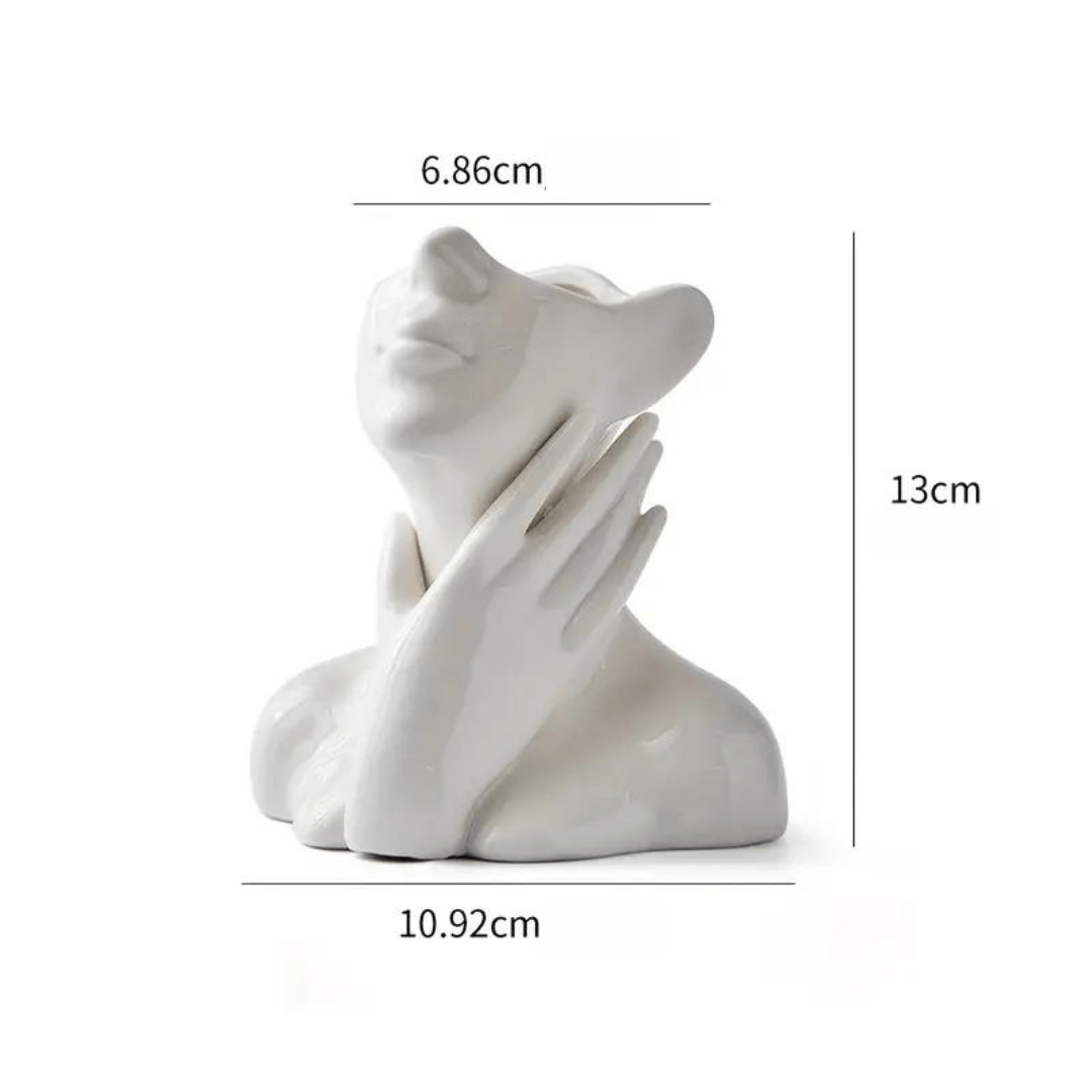 Sculptural Ceramic Vase for Stable Displays