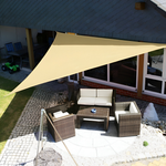 Sculptural Shade Sail for Cooler Outdoor Living