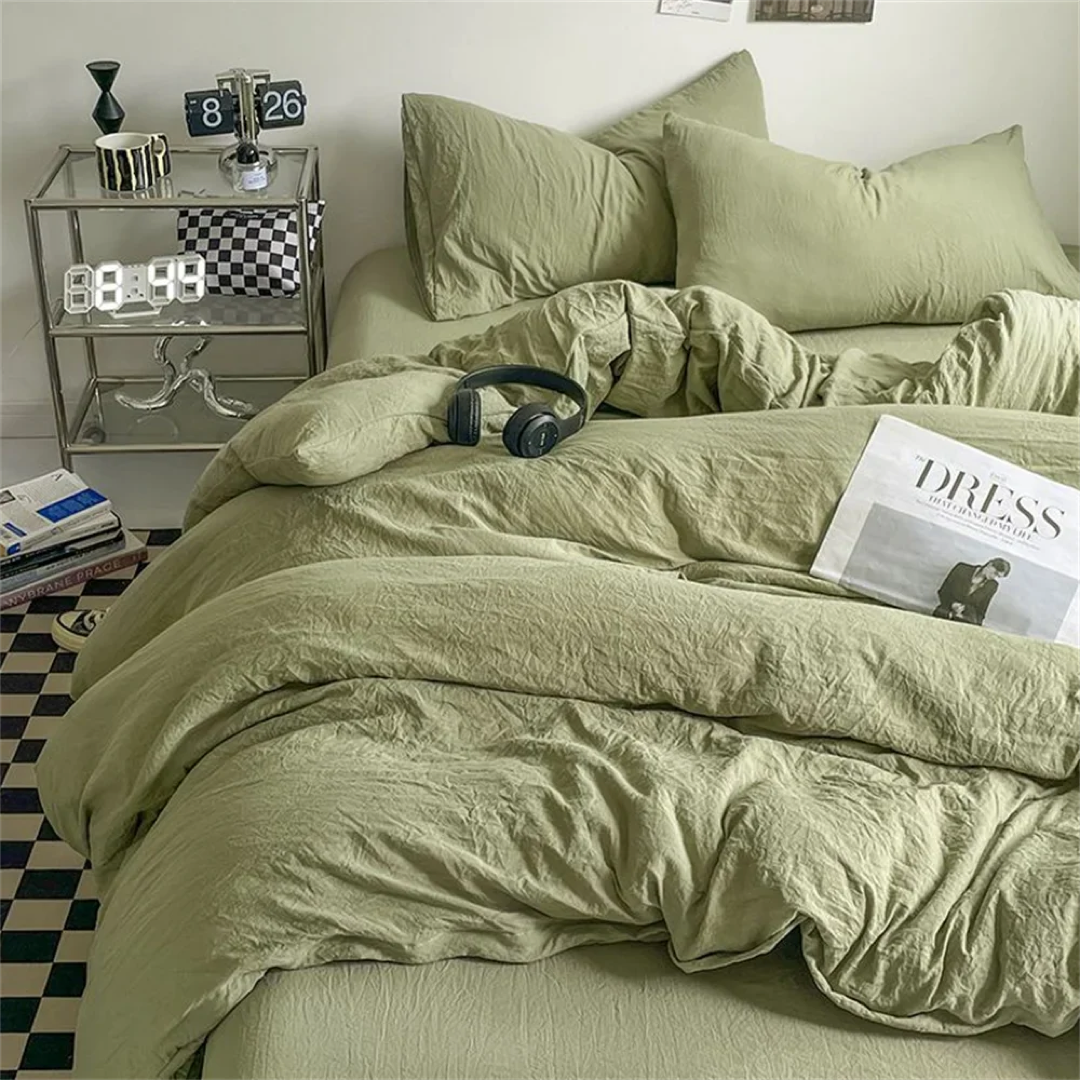 Brushed Bedding Set for Cozy Year-Round Sleep