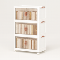 Clear-Front Storage Bins for Easy Access