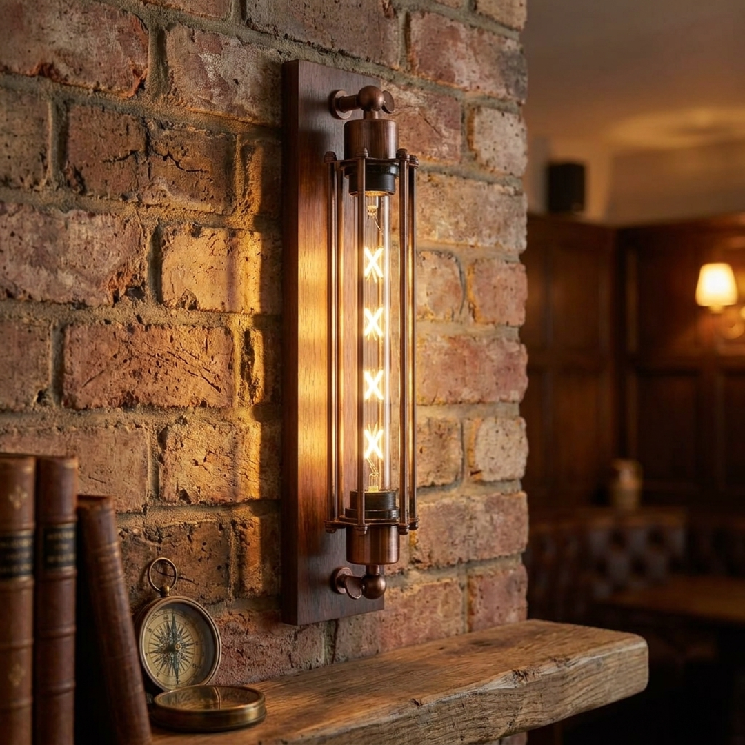 Vintage LED Wall Sconce for Cozy Lighting