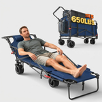 Collapsible Utility Wagon for Effortless Hauling