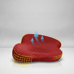 Memory Foam Driving Wedge Seat Cushion