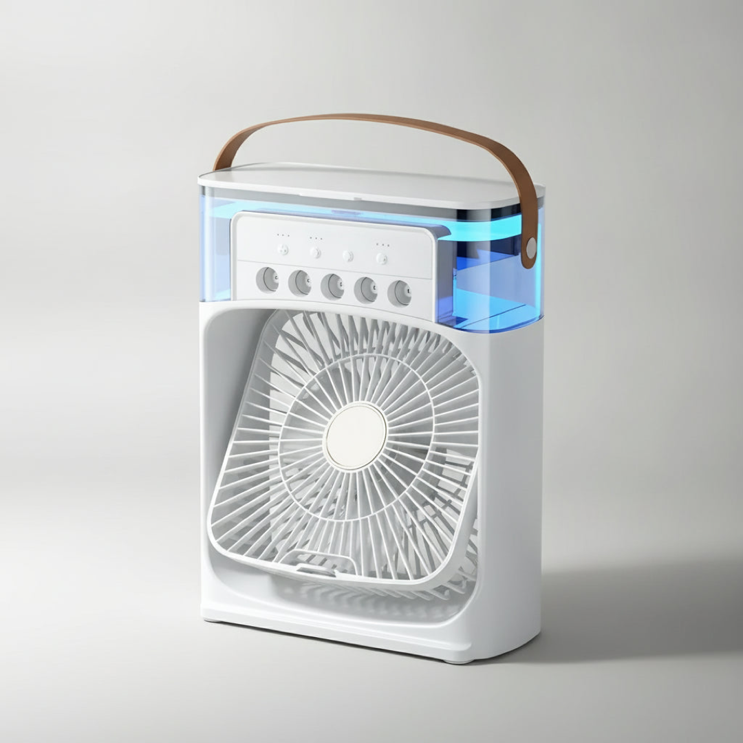 Portable Evaporative Cooler for Personal Comfort