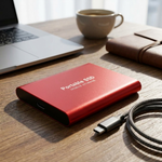 Compact External SSD for Quick Backups
