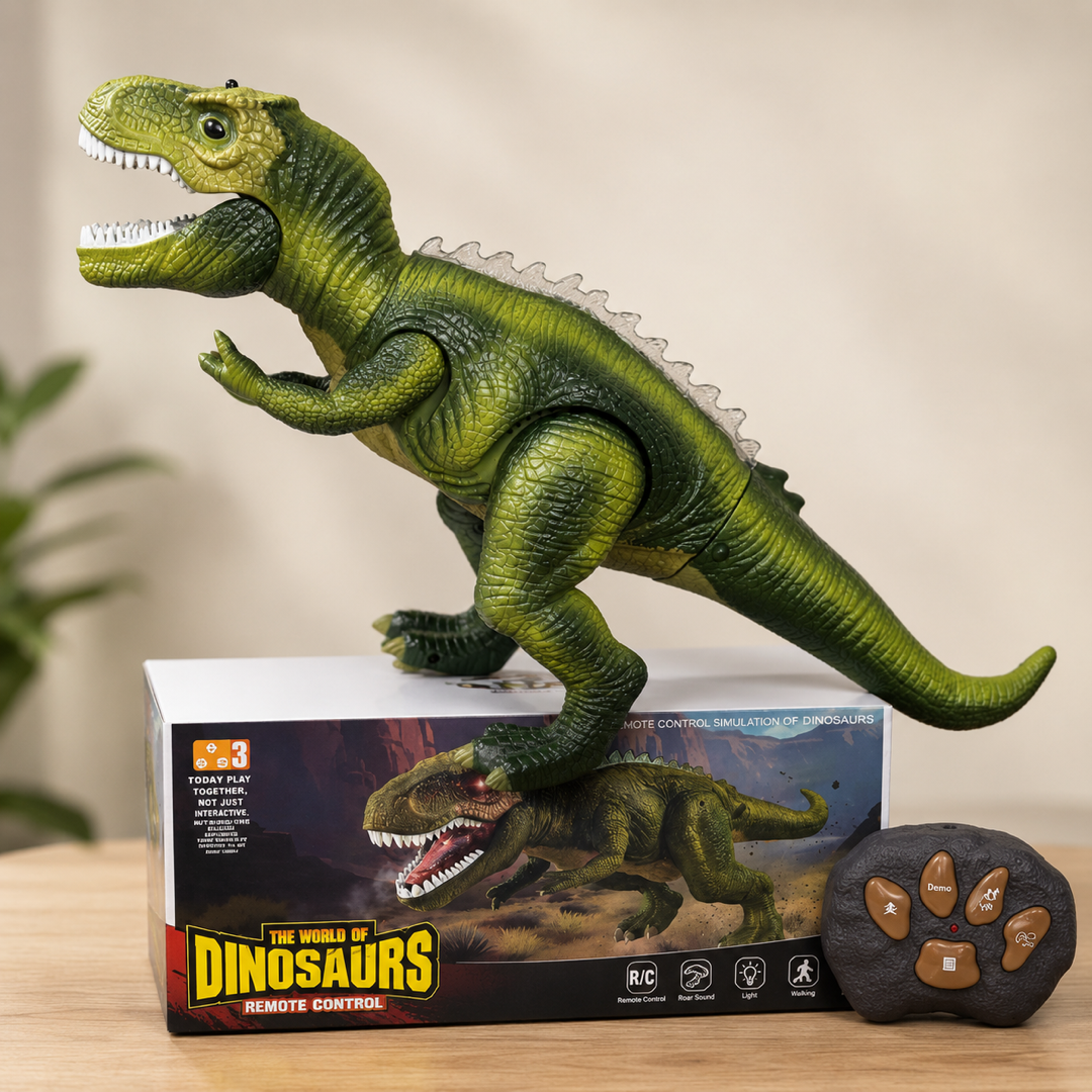 Interactive Dinosaur for Roaring Screen-Free Play