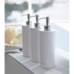 Round Shower Dispenser Set for a Tidy Space