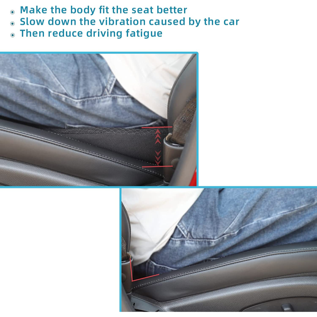 Memory Foam Driver Cushion for Better Visibility