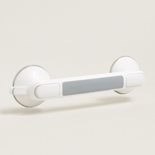 Drill-Free Bathroom Grab Bar for Safer Balance